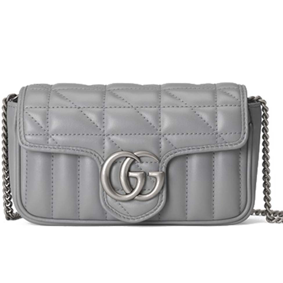 GUCCI GG MARMONT SUPER MINI BAG 476433  (16.5*9.5*4.5cm)